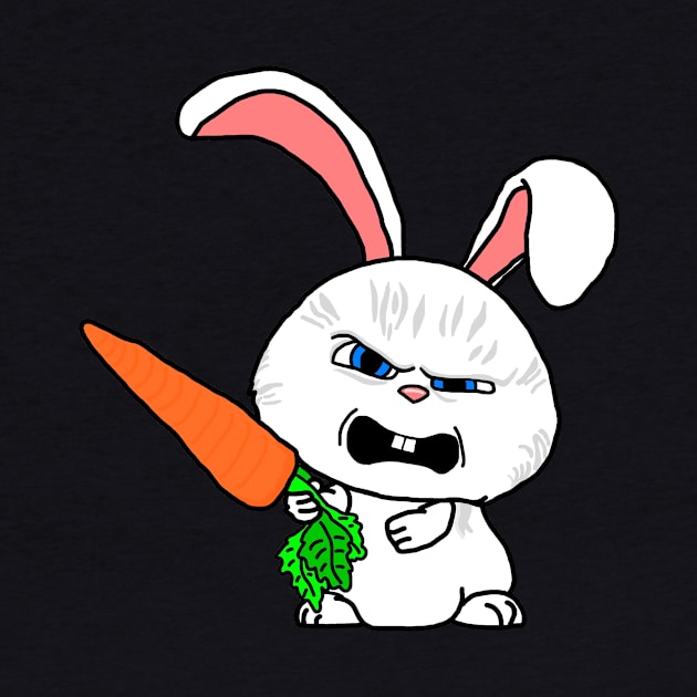 Pissed Off Bunny by imphavok